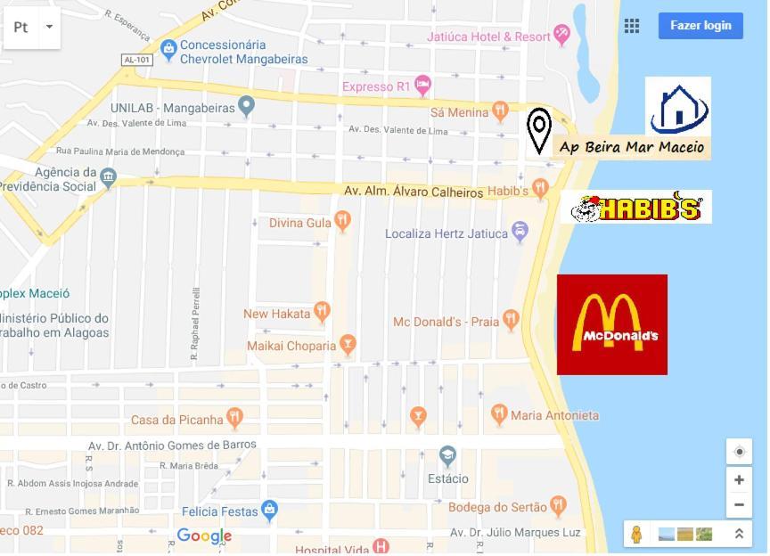 Apartamento Beira Mar Maceio Ll Leilighet Eksteriør bilde
